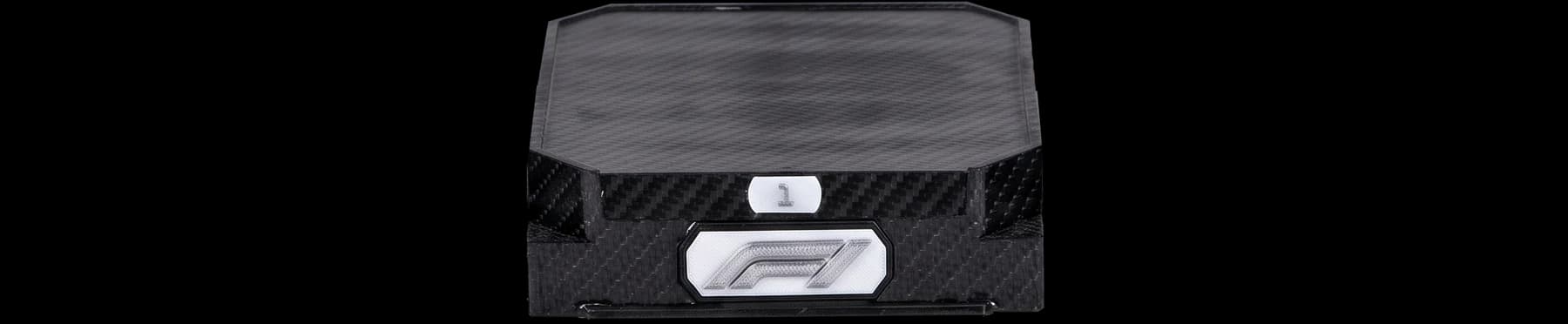 Three-step carbon fiber podium